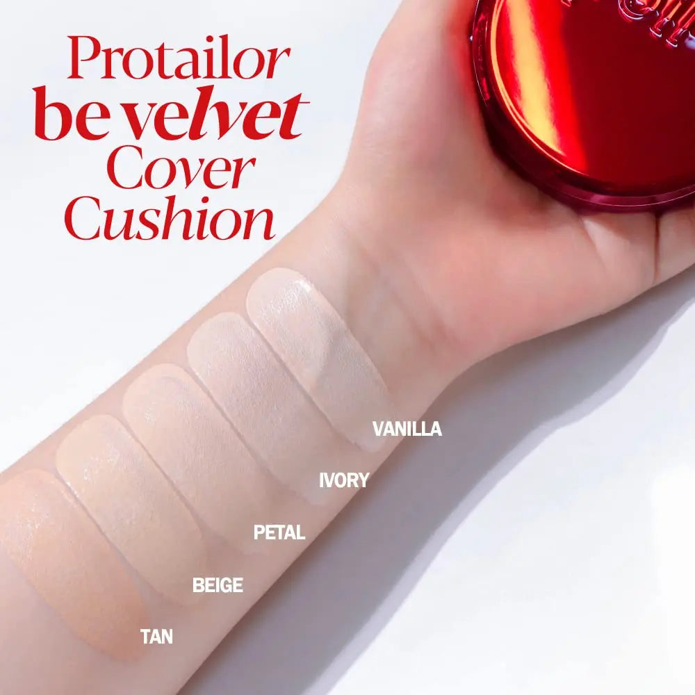 [ESPOIR] Pro Tailor Be Velvet Cover Cushion New Class Holiday Edition - 2 colors - SFOILER