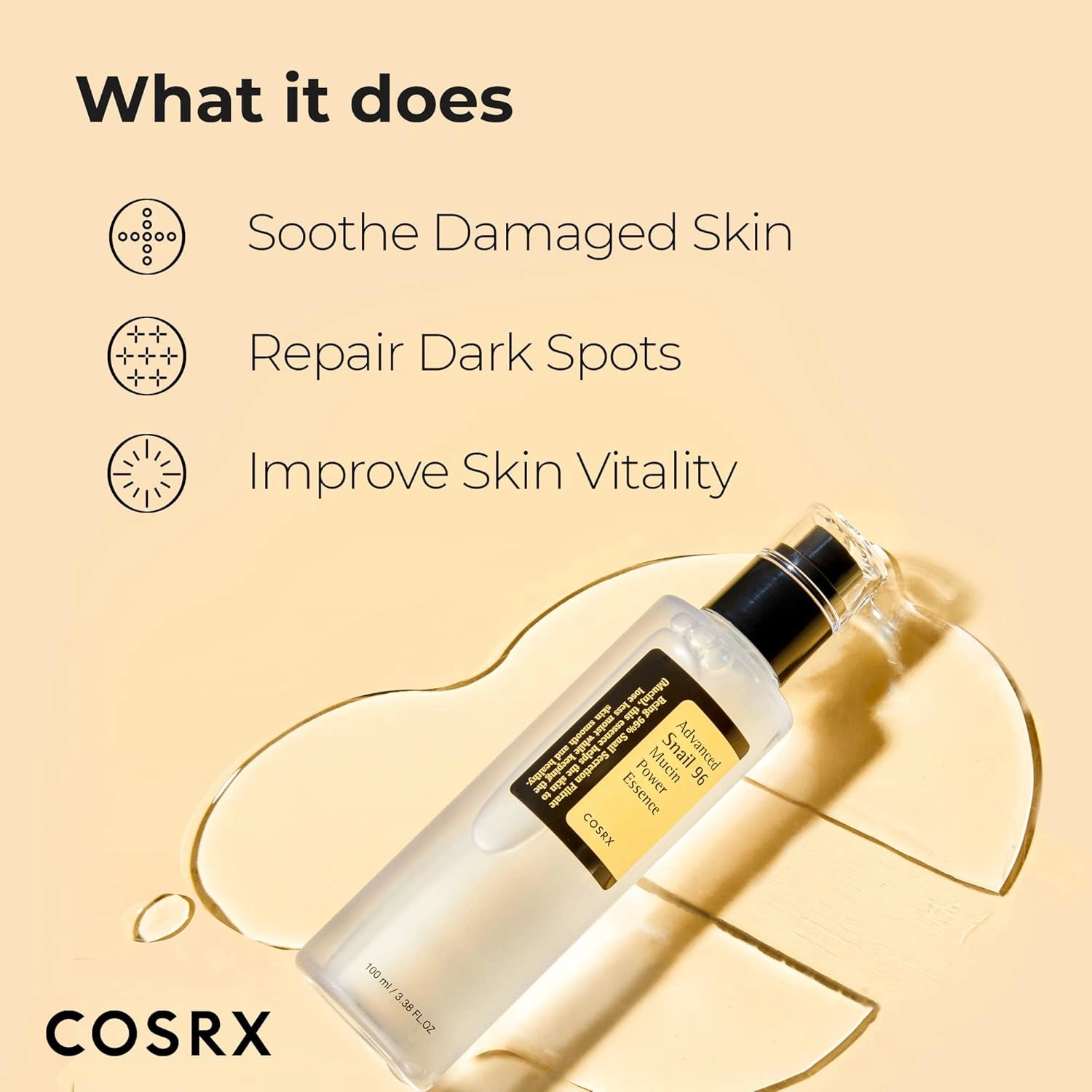 [COSRX] Advanced Snail 96 Mucin Power Essence - 100ml - SFOILER