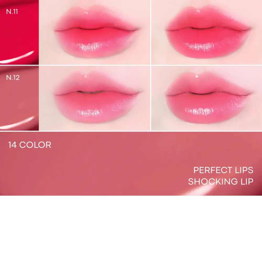 [TONYMOLY] Perfect Lips Shocking Tint - 14 colors / 4g - SFOILER