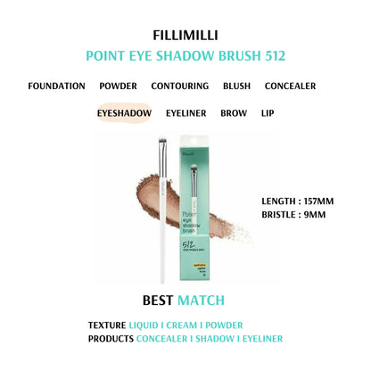 [FILLIMILLI] Fillimilli Point Eye Shadow Brush 512 - SFOILER