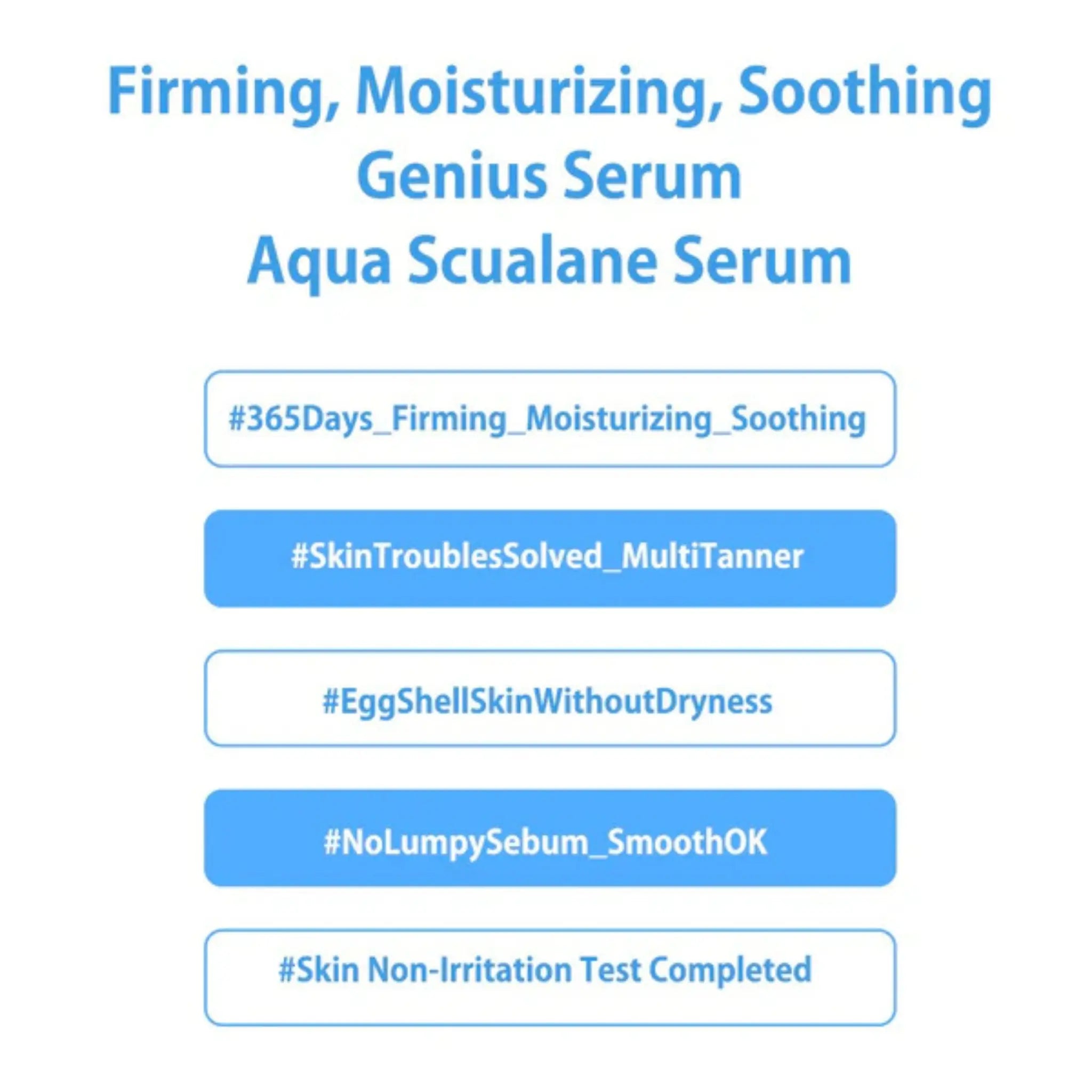 [S.NATURE] Aqua Squalane Serum Holiday Edition - SFOILER