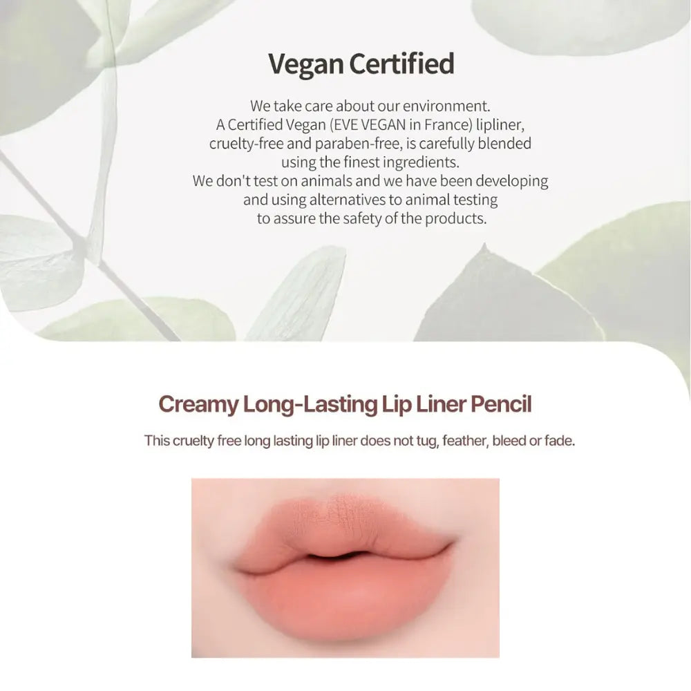 [HEART PERCENT] Dote On Mood Lip Pencil – 20 colors / 0.8g - SFOILER