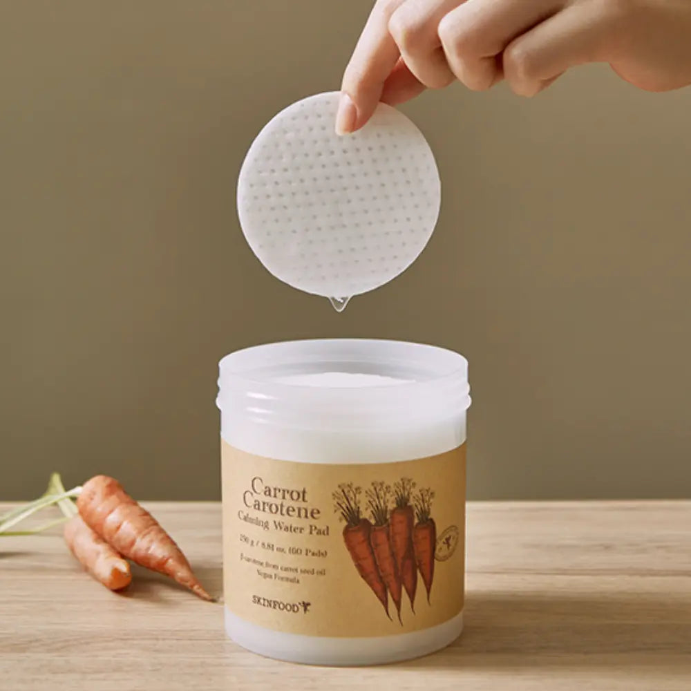 [SKINFOOD] Carrot Carotene Calming Water Pad Special Set - SFOILER