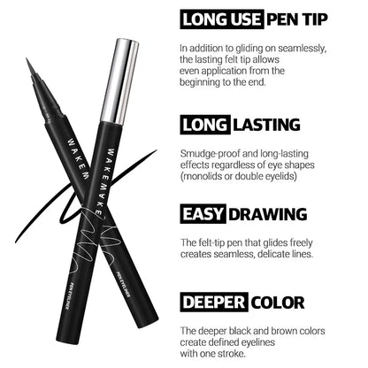 [WAKEMAKE] Any Proof Pen Eyeliner  3 colors / 0.5g x 2 - SFOILER