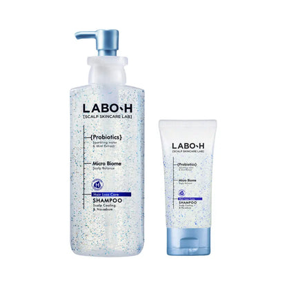 [LABO-H] Hair Loss Care Scalp Cooling &amp; No Sebum Shampoo Special Set - SFOILER