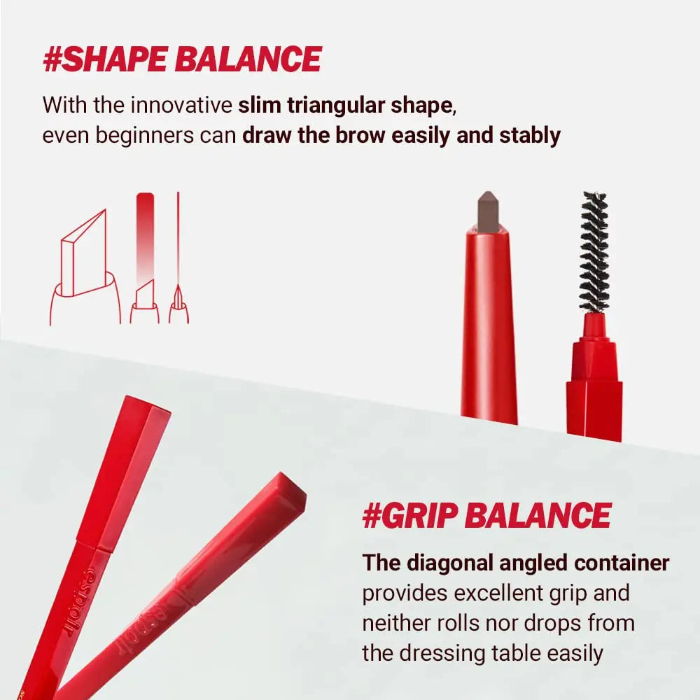 [ESPOIR] The Brow Balance Pencil Special Set - 3 colors / 0.1g - SFOILER