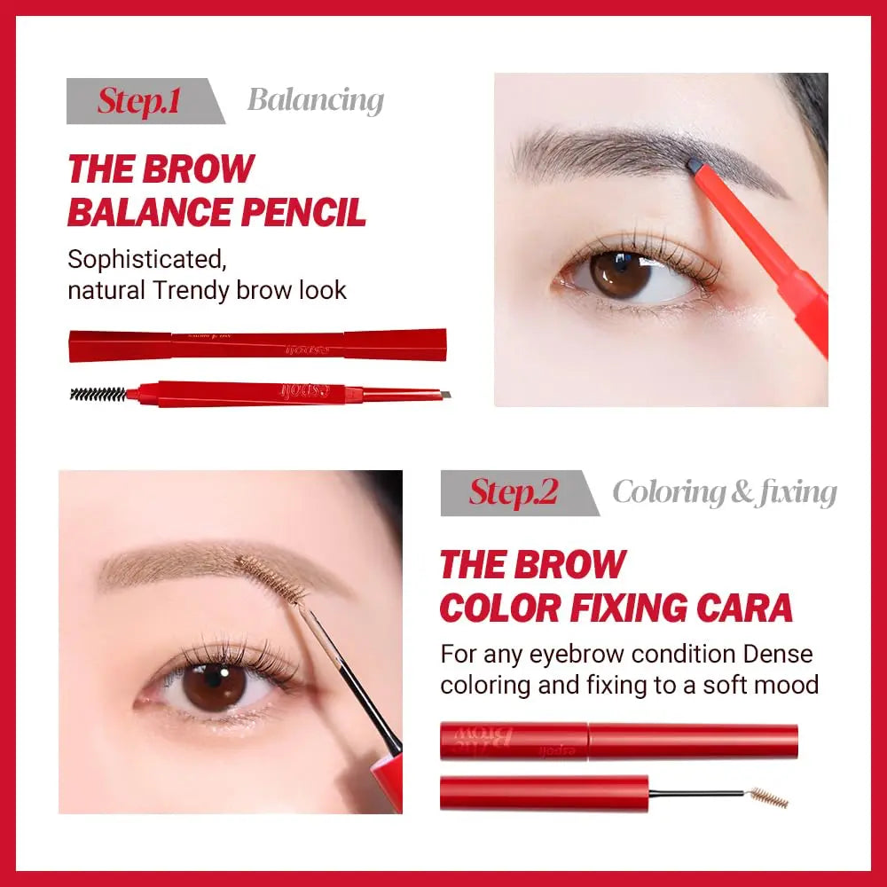 [ESPOIR] The Brow Balance Pencil Special Set - 3 colors / 0.1g - SFOILER