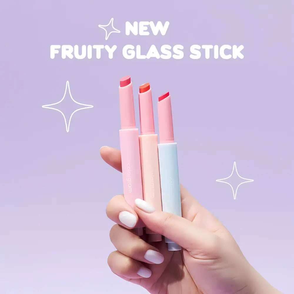 [COLORGRAM] Fruity Gloss Stick – 3 colors / 1.8g - SFOILER