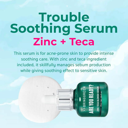 [BRING GREEN X SQUID GAME] Zinc Teca 1.2% Blemish Serum Special Set