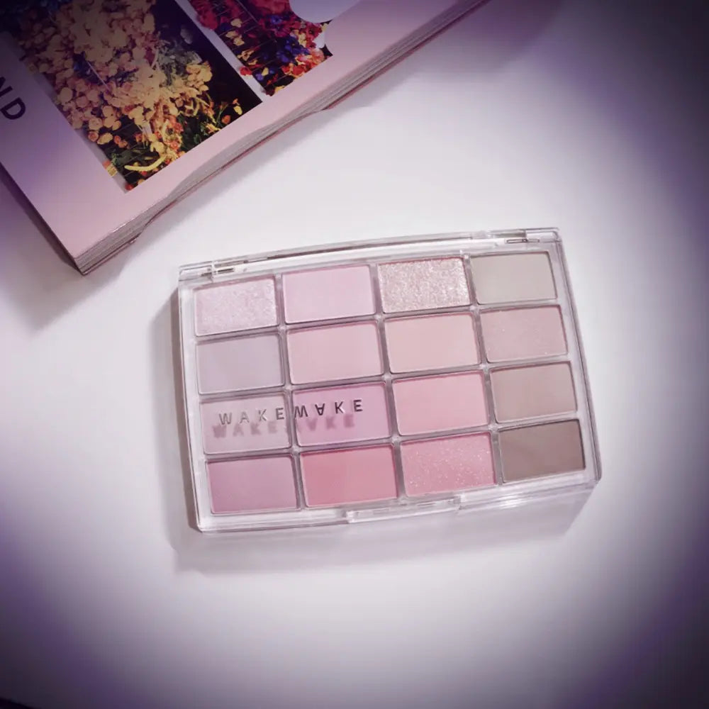 [WAKEMAKE] Soft Blurring Eye Palette Holiday Edition  2 colors / 14g + Single Shadow - SFOILER