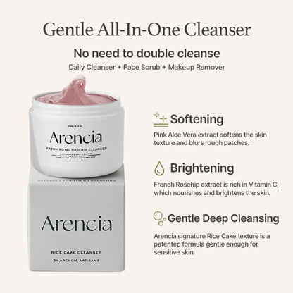 [ARENCIA] Royal Rosehip Cleanser Special Set - 120g - SFOILER