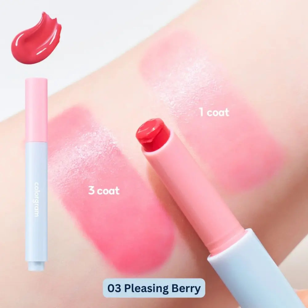 [COLORGRAM] Fruity Gloss Stick – 3 colors / 1.8g - SFOILER