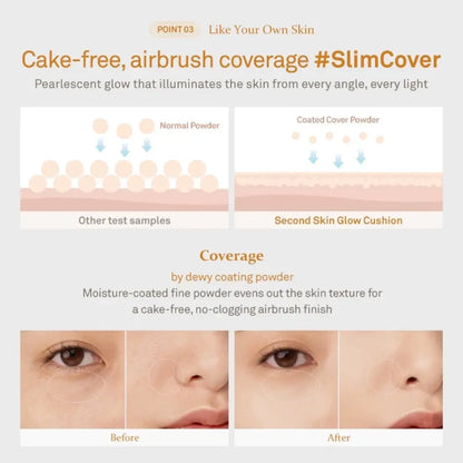 [HINCE] Second Skin Glow Cushion – 4 colors / 12g - SFOILER