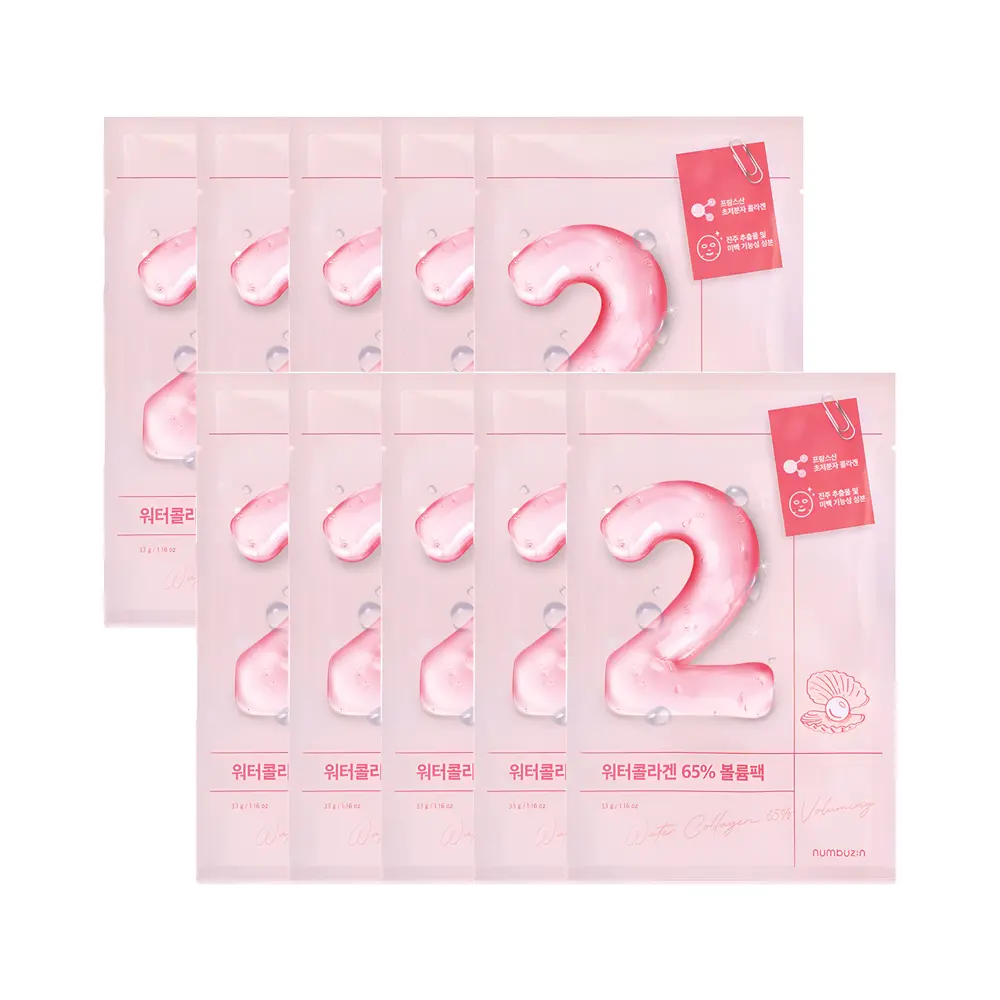 [NUMBUZIN] No.2 Water Collagen 65% Voluming Sheet Mask - SFOILER