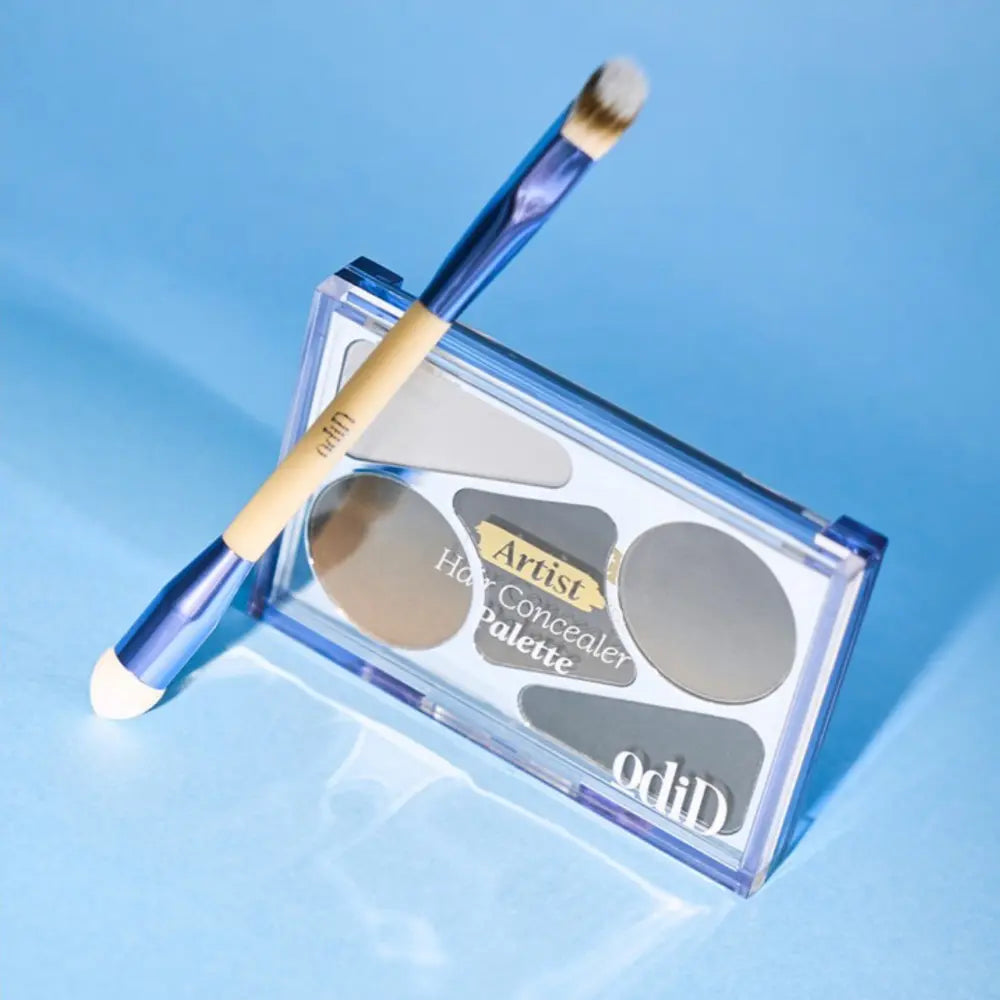 [OdiD] Artist Hair Concealer Palette Special Set - 12.9g + Artist Dual Brush + Silver Hair Pin - SFOILER