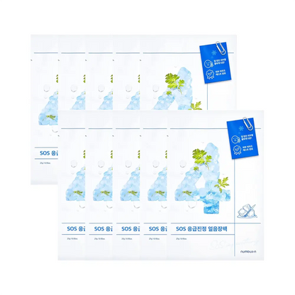 [NUMBUZIN] No.4 SOS Icy Soothing Sheet Mask - SFOILER