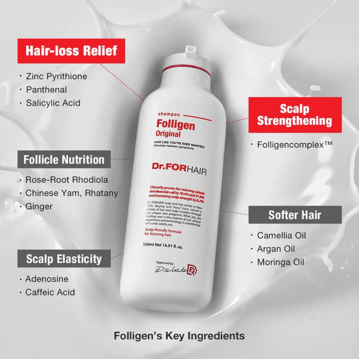 [DR.FORHAIR] Folligen Silk Shampoo Holiday Edition - SFOILER