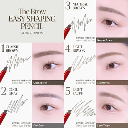 [ESPOIR] The Brow Easy Shaping Pencil Special Set - 3 colors / 0.2g - SFOILER