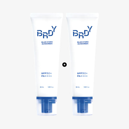 [B.READY] BE READY Blue Hydro Sunscreen Twin Pack – 50ml x 2 - SFOILER