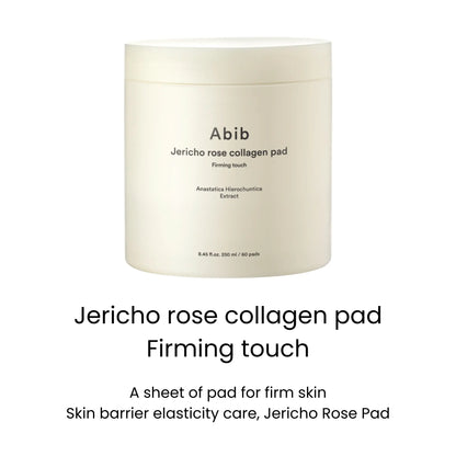 [ABIB] Jericho Rose Collagen Pad Firming Touch – 60 PADS / 250ml - SFOILER