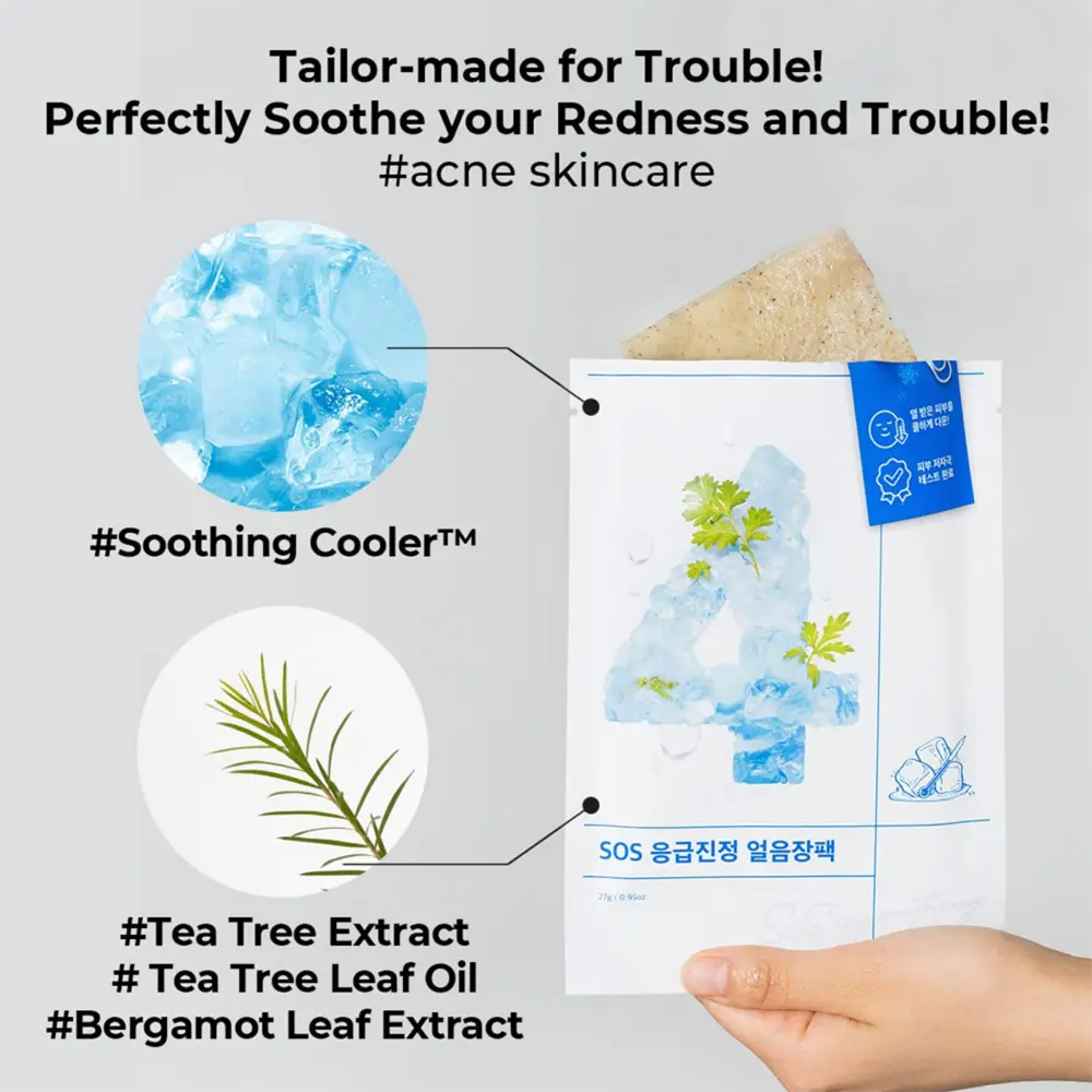 [NUMBUZIN] No.4 SOS Icy Soothing Sheet Mask - SFOILER