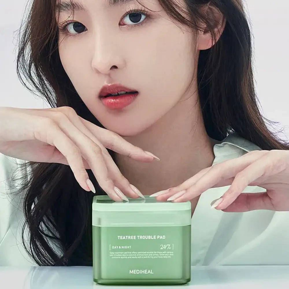 [MEDIHEAL] Tea Tree Trouble Pad Refill Set - 100 PADS / 170ml - SFOILER