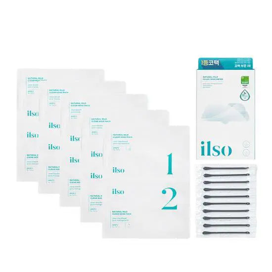 [ILSO] Natural Mild Clear Nose Patch - 5ea / 10ea - SFOILER