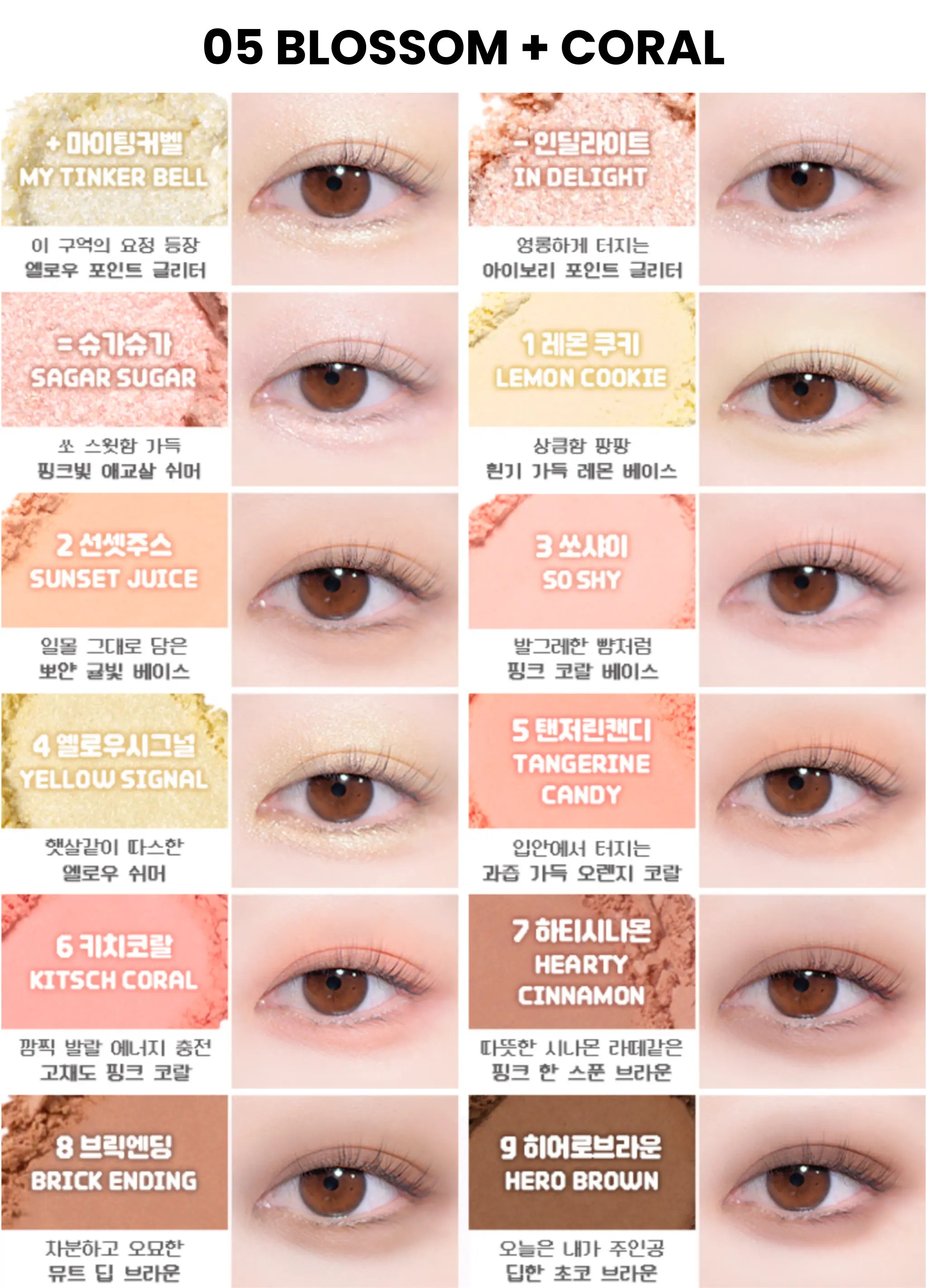 [COLORGRAM] Pin Point Eyeshadow Palette - 7 colors / 9.9g - SFOILER