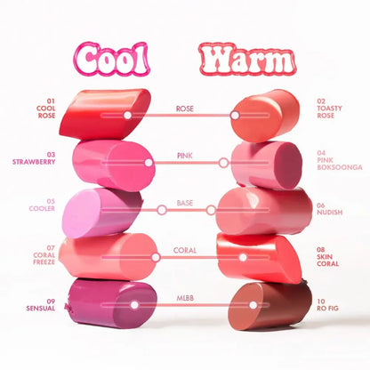 [AMUSE] Fondue Balm – 10 colors / 3.2g - SFOILER