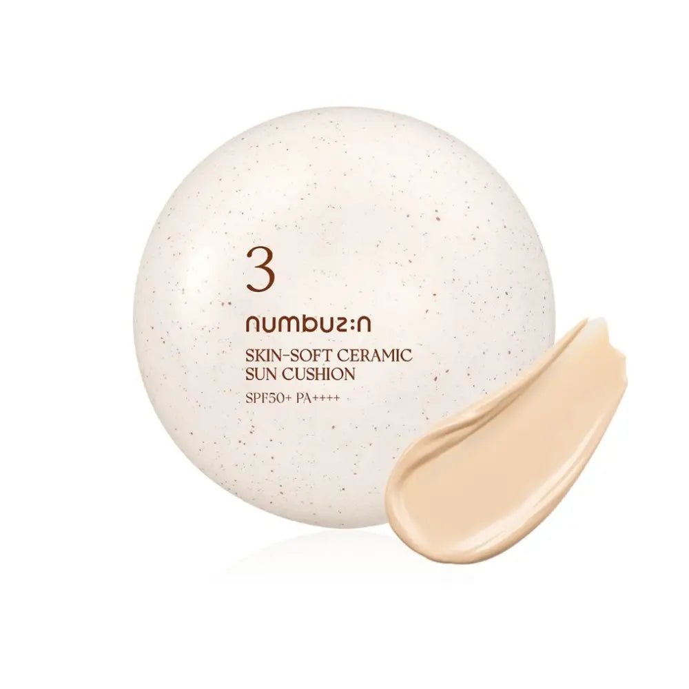 [NUMBUZIN] No.3 Skin-Soft Ceramic Sun Cushion SPF 50+ PA++++ - 20g - SFOILER