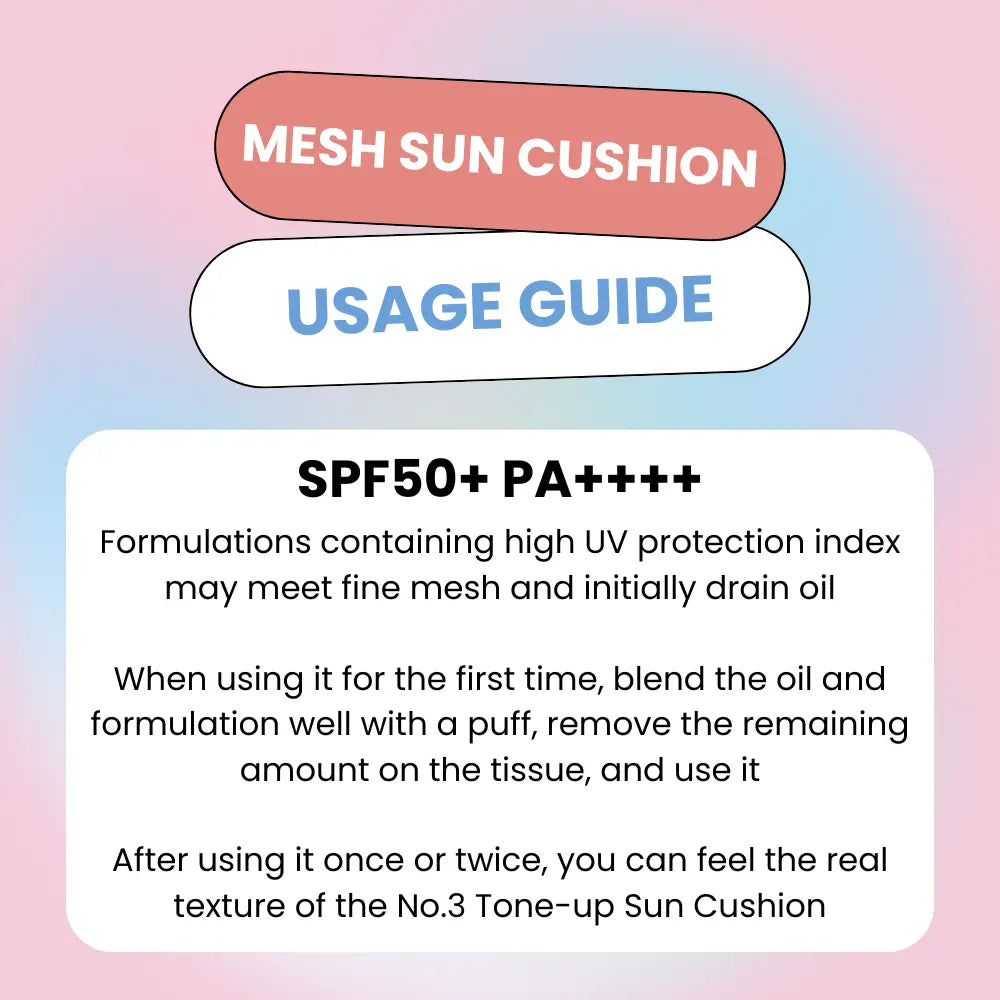 [NUMBUZIN] No.3 Skin-Soft Ceramic Sun Cushion SPF 50+ PA++++ - 20g - SFOILER