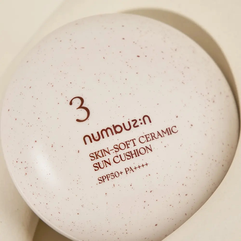 [NUMBUZIN] No.3 Skin-Soft Ceramic Sun Cushion SPF 50+ PA++++ - 20g - SFOILER