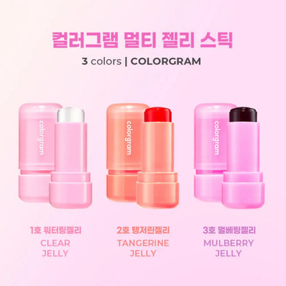 [COLORGRAM] Multi Jelly Stick - 3 colors / 5g - SFOILER