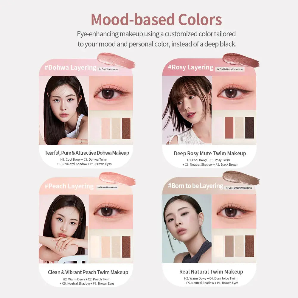 [HEART PERCENT] Dote On Mood Contour Eyeliner Slim – 9 colors / 0.1g - SFOILER