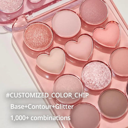 [COLORGRAM] Pin Point Eyeshadow Palette - 7 colors / 9.9g - SFOILER