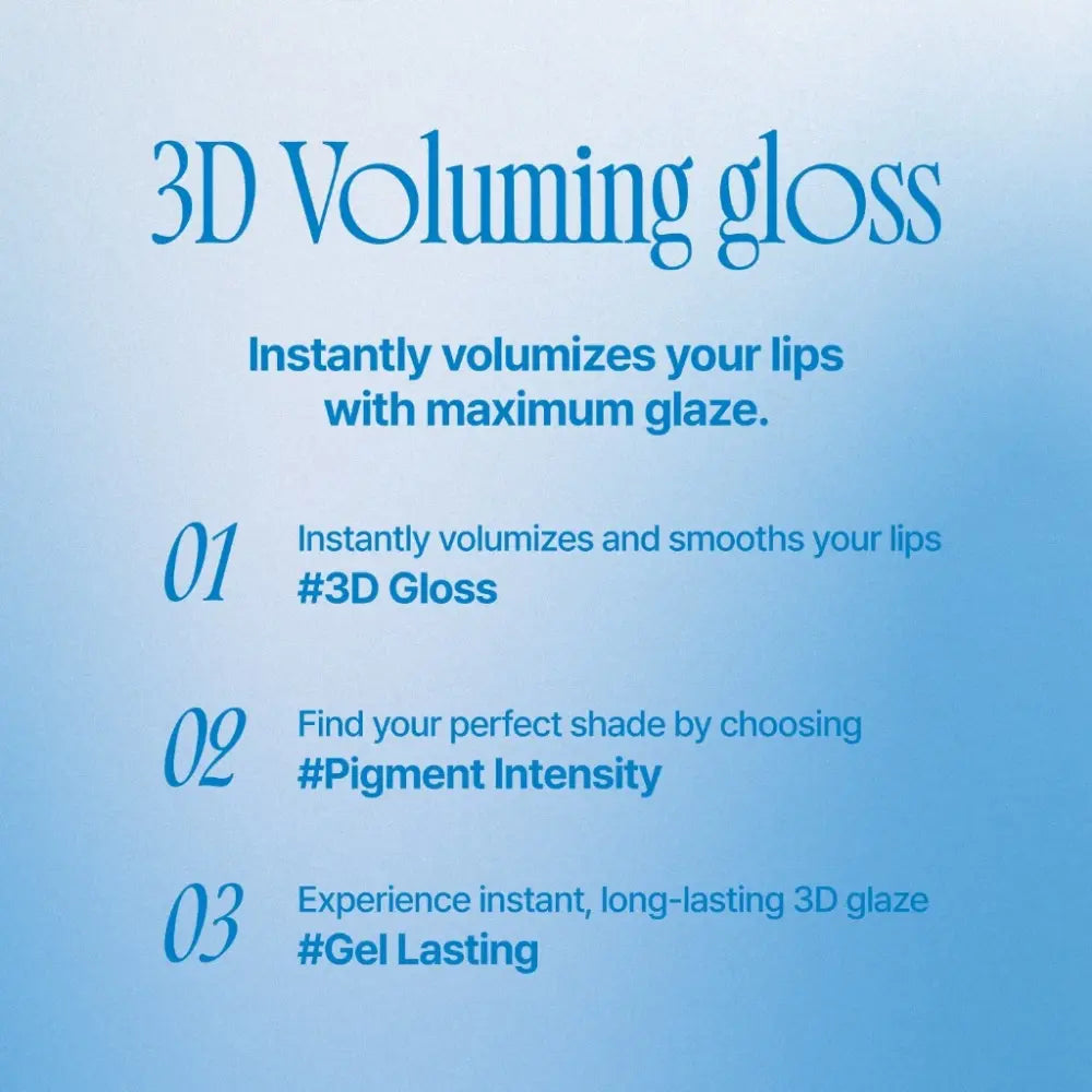 [FWEE] 3D Voluming Gloss – 12 colors / 5.3g - SFOILER