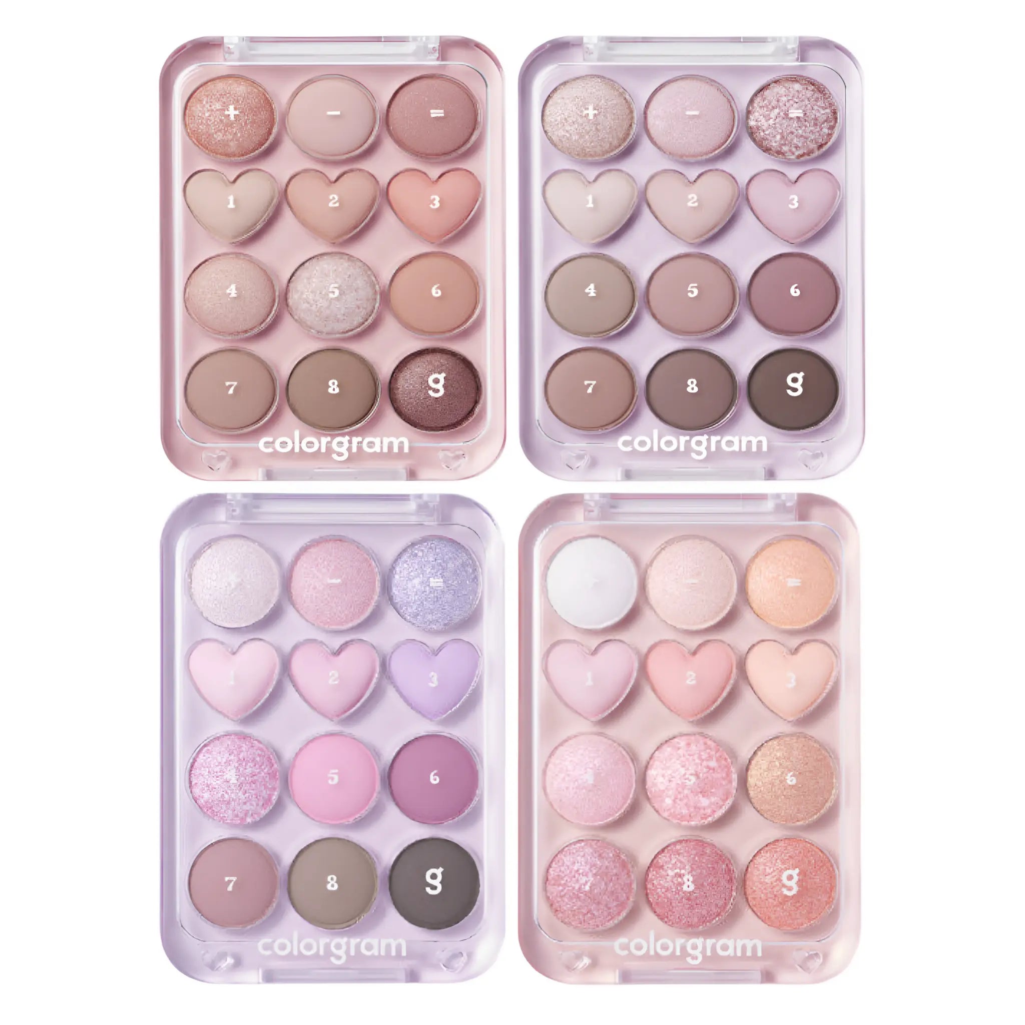 [COLORGRAM] Pin Point Eyeshadow Palette - 7 colors / 9.9g - SFOILER