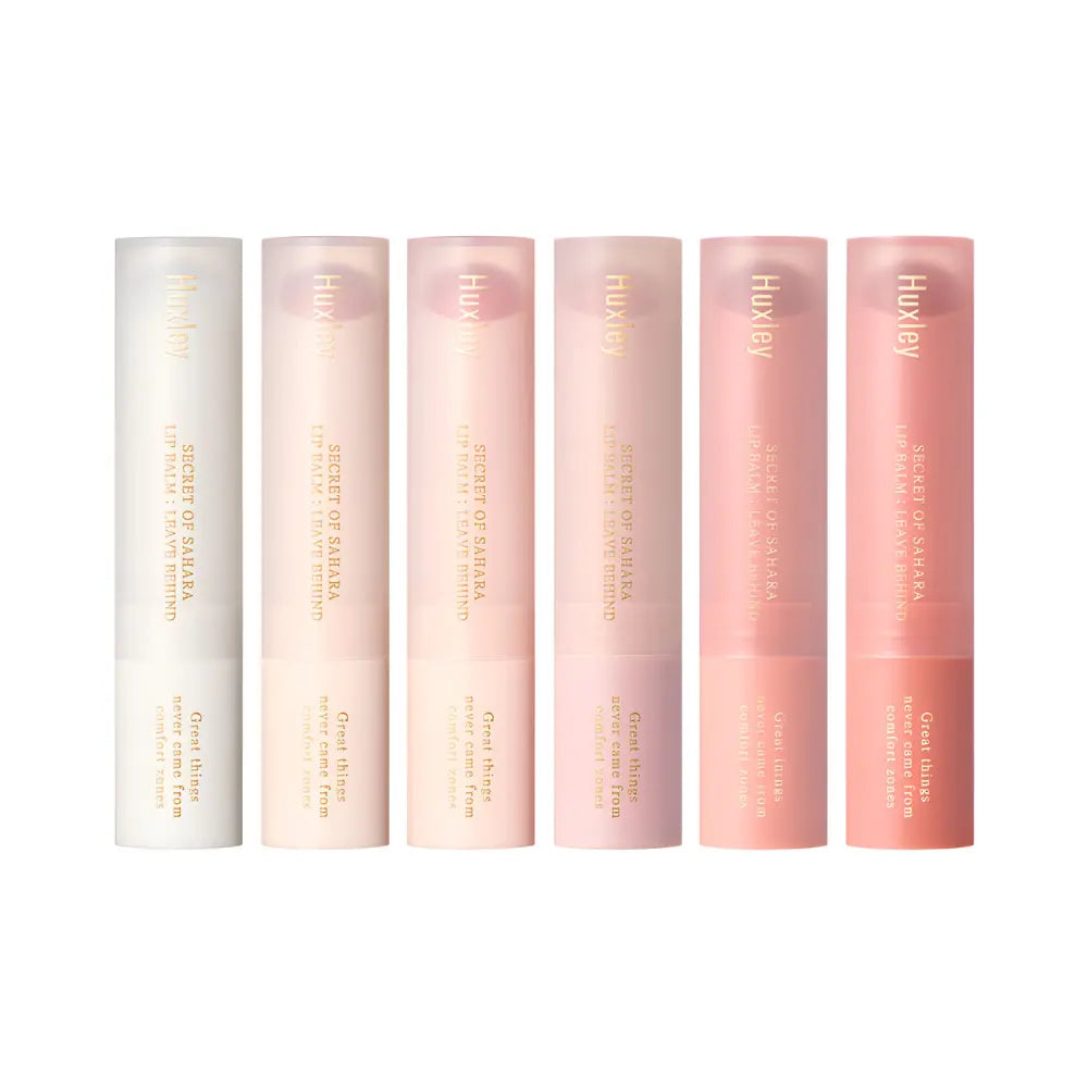 [HUXLEY] Lip Balm ; Leave Behind – 6 colors / 3g - SFOILER