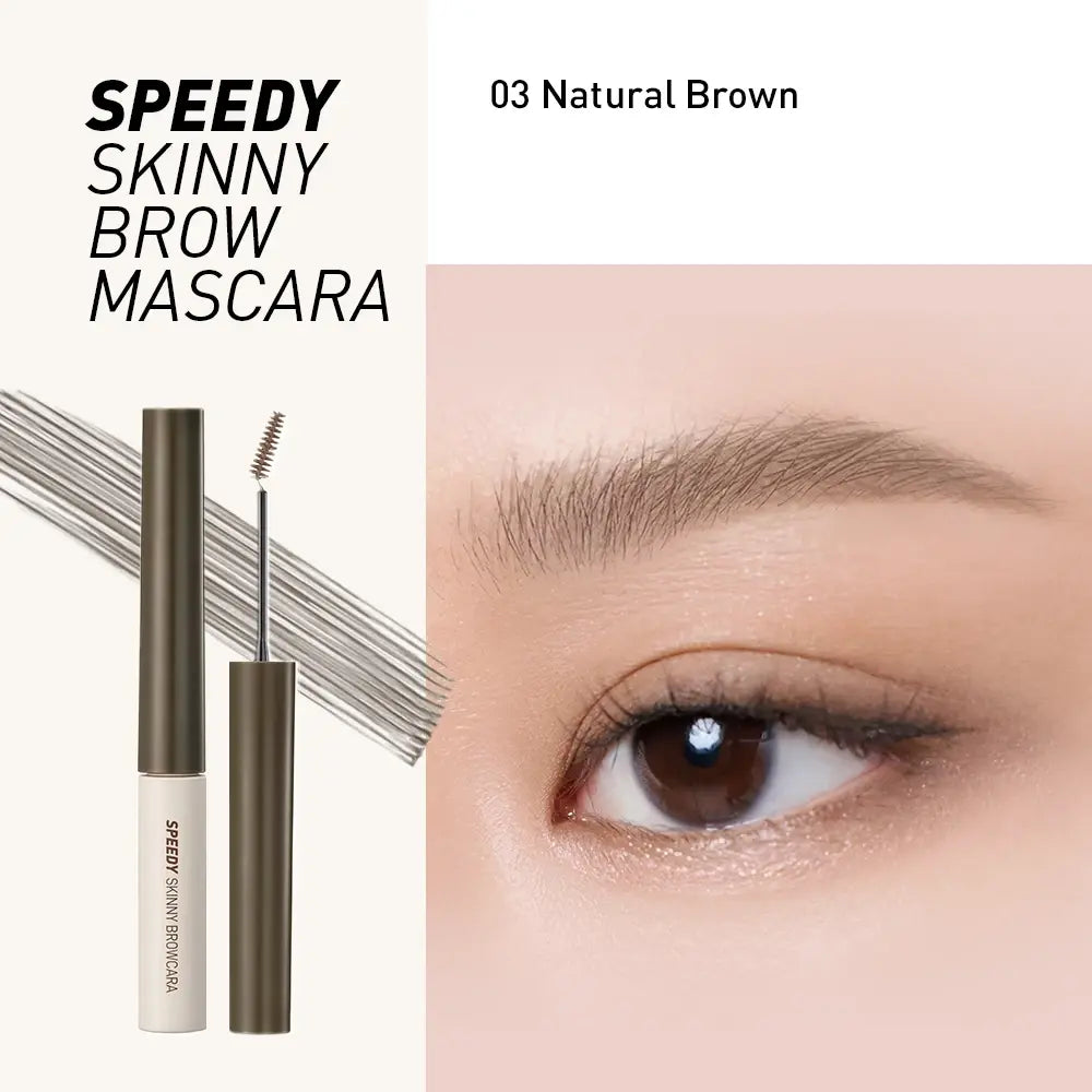 [PERIPERA] Speedy Skinny Brow Mascara  5 colors / 3g - SFOILER