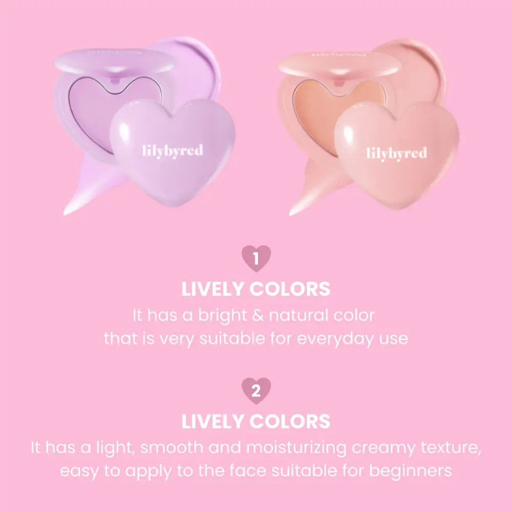 [LILYBYRED] Luv Beam Cheek Balm – 6 colors / 3.5g - SFOILER