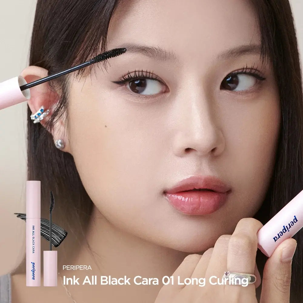 [PERIPERA] Tteok Collection Ink All Black Cara Twin Pack  2 options / 7g x 2 - SFOILER