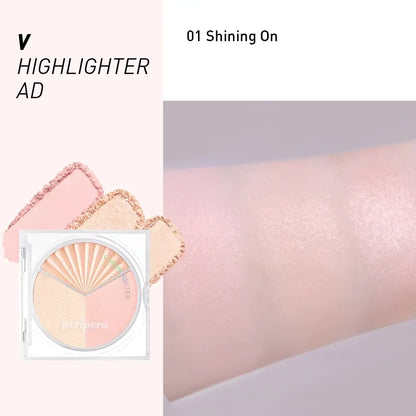 [PERIPERA] V Highlighter  2 colors / 8.2g - SFOILER