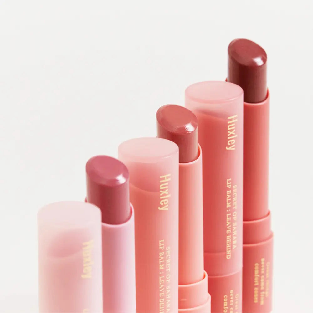 [HUXLEY] Lip Balm ; Leave Behind – 6 colors / 3g - SFOILER