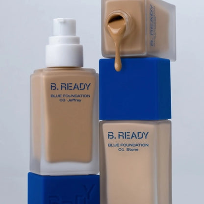 [B.READY] BE READY Blue Foundation – 5 colors / 35ml - SFOILER