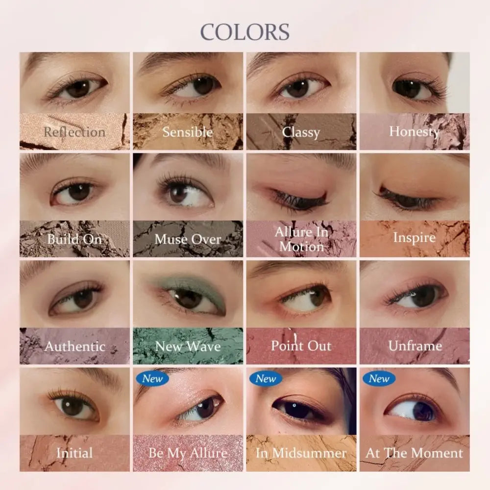 [HINCE] New Depth Eyeshadow – 8 colors / 3g - SFOILER