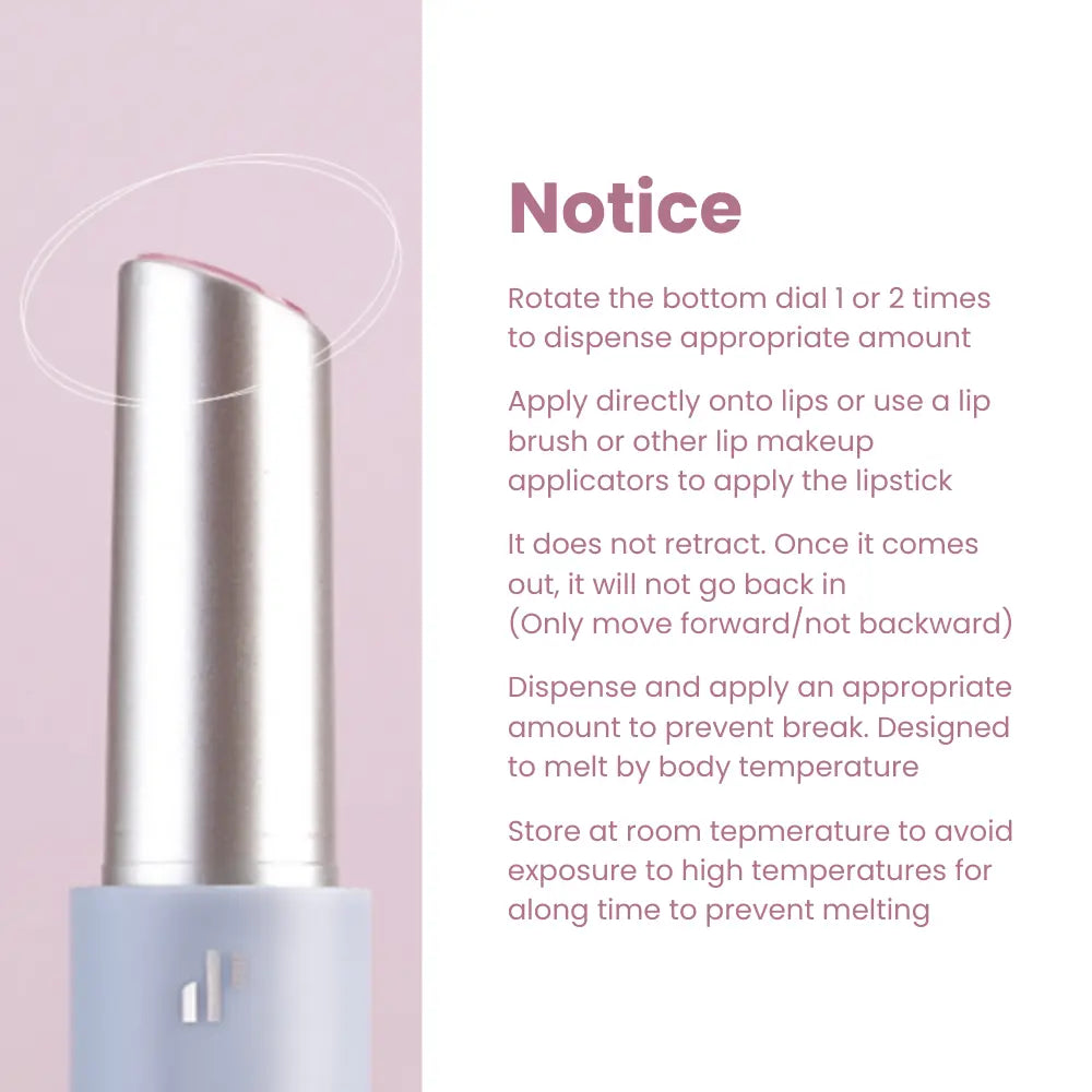 [HEART PERCENT] Dote On Mood Dewy Melting Lipstick – 7 colors / 1.5g - SFOILER