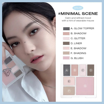 [3CE] All-Rounder Multi Palette – 2 colors / 9.7g - SFOILER