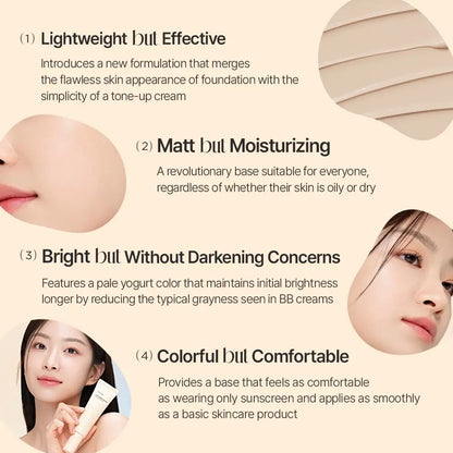 [ANUA] Matte But Glow Cover Beige SPF50+ PA++++ Twin Pack - 50ml x 2 - SFOILER