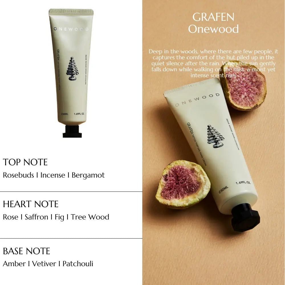 [GRAFEN] Tattoo Perfume Onewood Hand Cream - 50ml - SFOILER