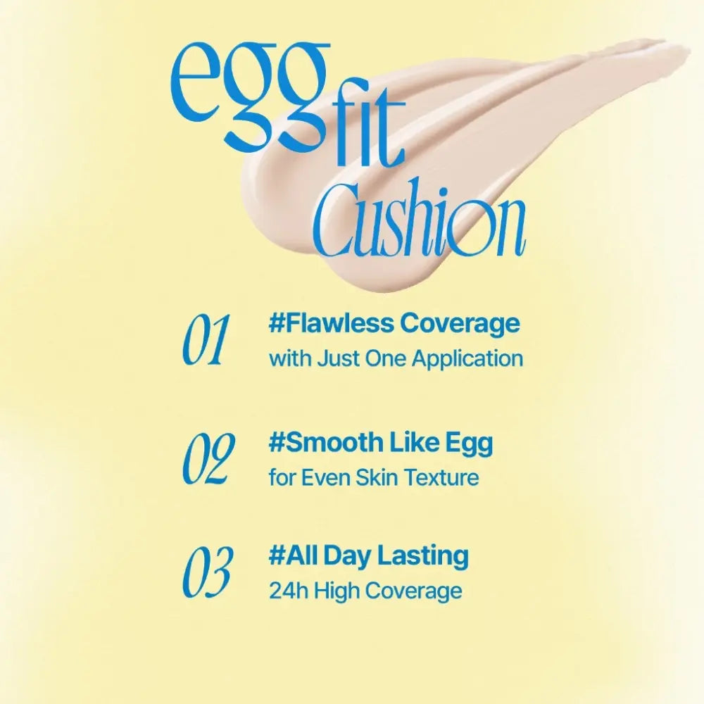 [FWEE] Cushion Egg Fit Cover – 5 colors / 13g - SFOILER